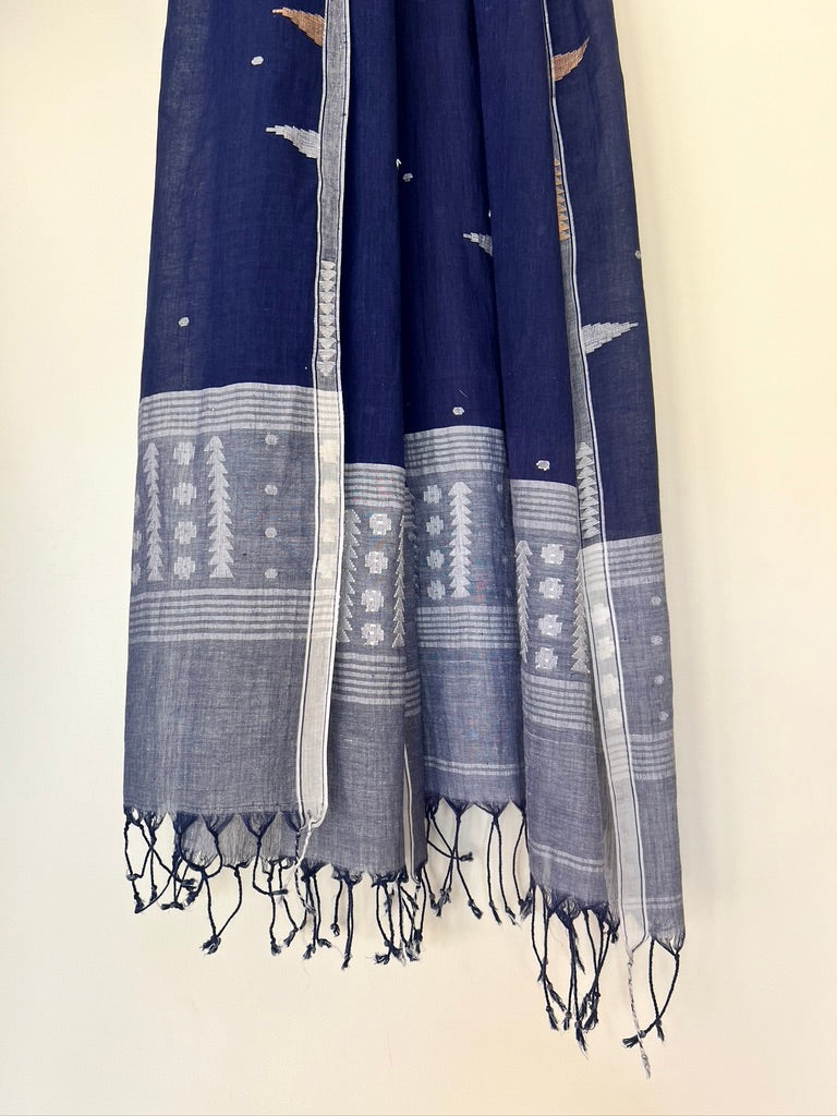 Handloom jamdani shawl